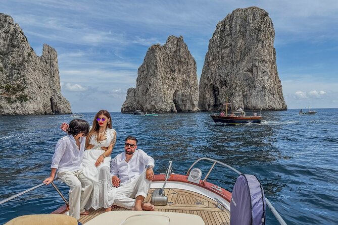 Explore Capri Sorrento Amalfi Positano by Private Boat - Free Cancellation Policy