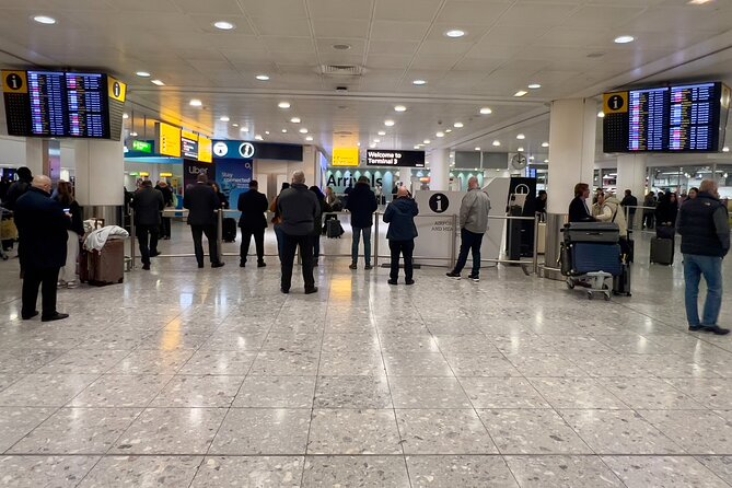 From Southampton Port to Gatwick Airport Private Transfer - Drop-off Points