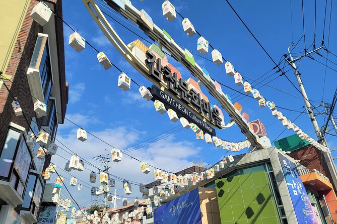 Gamcheon Culture Village, Jagalchi Fish Market Walking/Car Tour - Tour Highlights
