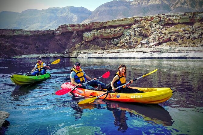 GOKEDEM Adventure Kayaking to Deadsea Sinkholes - Start Time and End Point