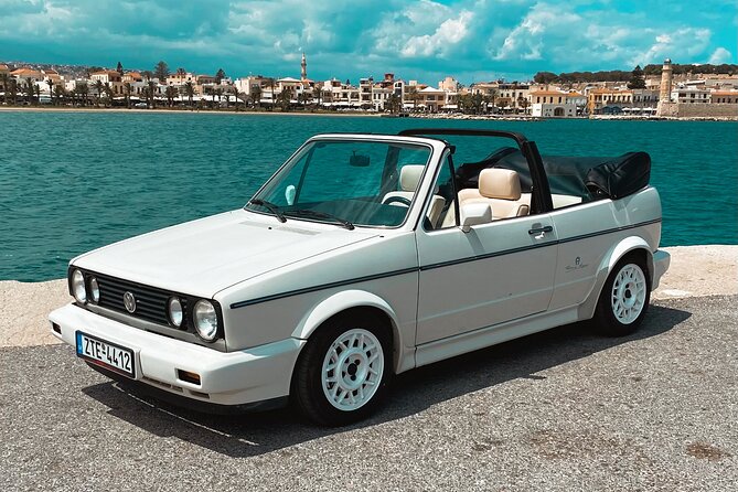 Golf Cabriolet Rental in Rethimno - Operator and Lowest Price Guarantee