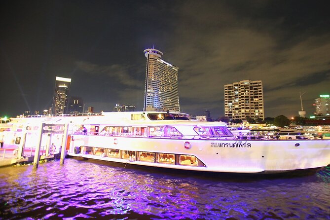 Grand Pearl: Luxury Dinner Cruise at Bangkok With Return Transfer - Pickup Points and Start Time