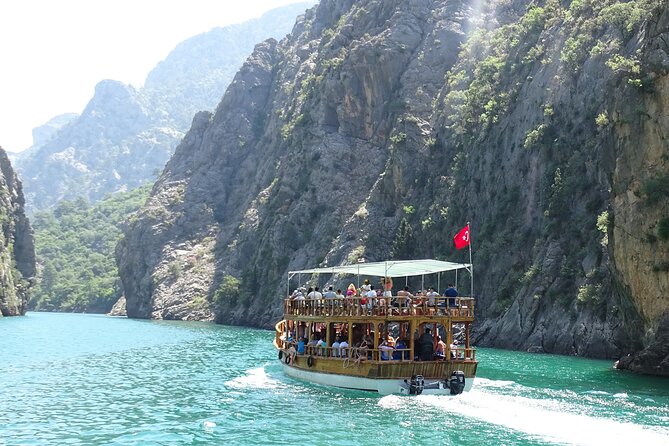 Green Canyon Boat With Lunch, Soft Drinks & Transfer From Antalya - Starting Point and Time