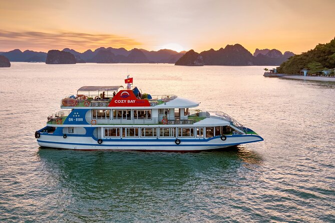 Halong Bay Luxury Day Cruise With Buffet Lunch & Sunset Party - Transportation