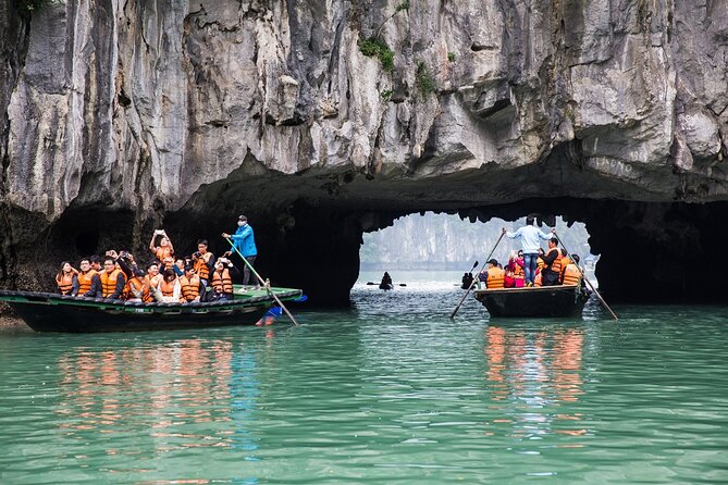 Halong Bay Private Day Tour (Halong 5-star Cruise, Car, English Guide, Cave, Titop, Buffet, Kayaking) - Inclusions
