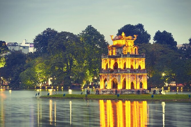 Hanoi City Motorbike Tour With Banana Island and Local Food - Itinerary Highlights