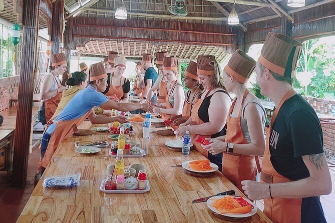 Hoi An Eco Cooking Class (Local Market, Basket Boat, COOKING) - Pickup Information