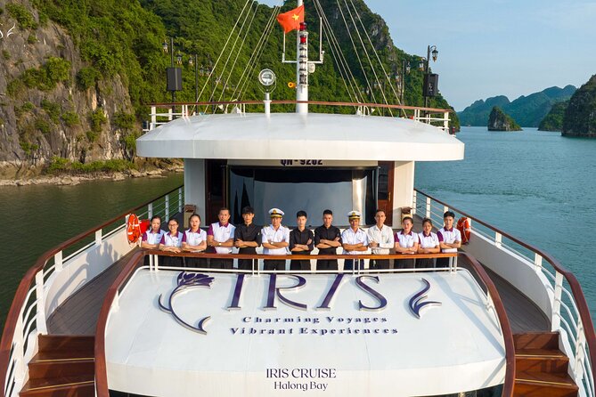 Iris Cruise 5 Star Luxury Halong Bay Day Tour From Harbor - Frequently Asked Questions