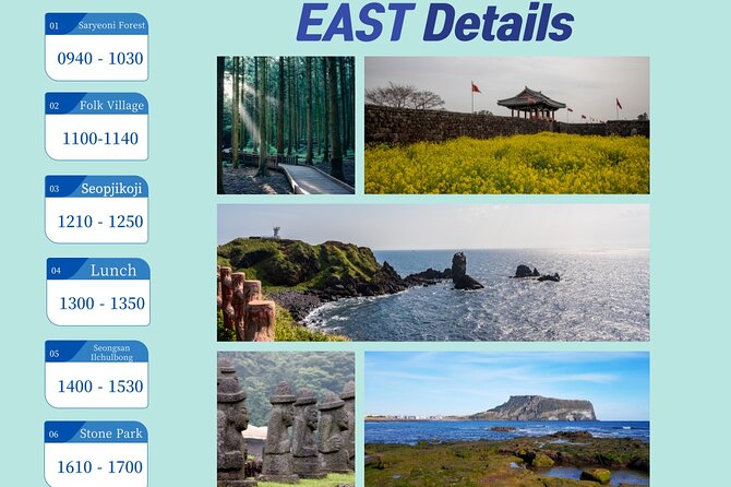 Jeju Island Taxi Join Tour - Tour Requirements