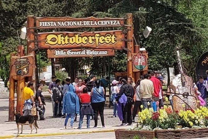 La Cumbrecita & Villa General Belgrano - Full Day Tour - Pickup and Transportation Details