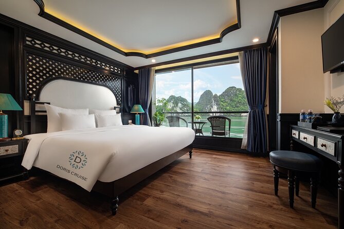 Luxury Doris Cruise 3 Days Explore Halong & Lan Ha Bay Private Balcony - Cycling Tour and Village Visit