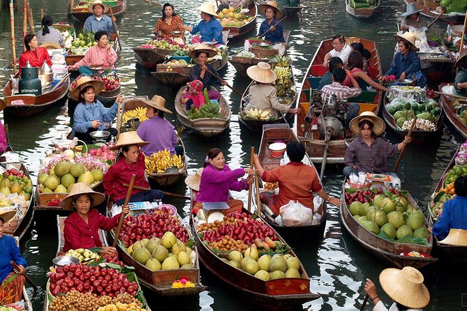 Maeklong Railway Market, Floating Market & Nakhon Pathom City Tour From Bangkok - Frequently Asked Questions