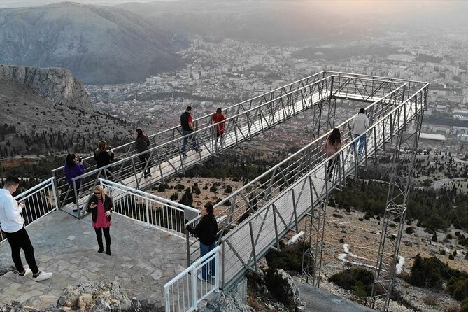 Mostar Panorama Glass Bridge - Weather Dependency