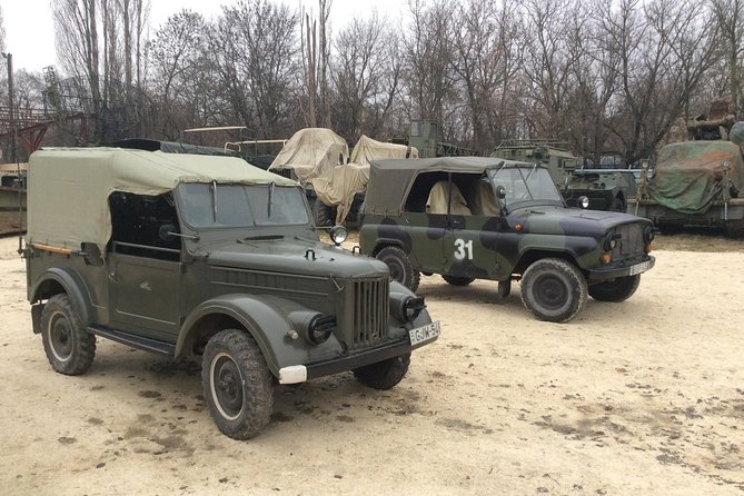 Off-Road Driving Cold War Style - Booking Information