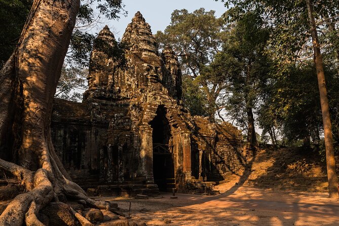 One-Day Private Guided Backroads Cycling Tour of Angkor Temples - Meals and Refreshments