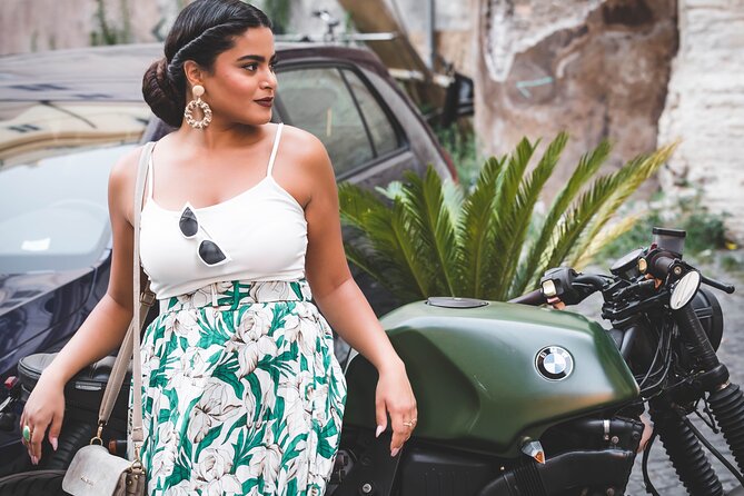 Outdoor Photo Shooting Portrait in Rome - End Point Details