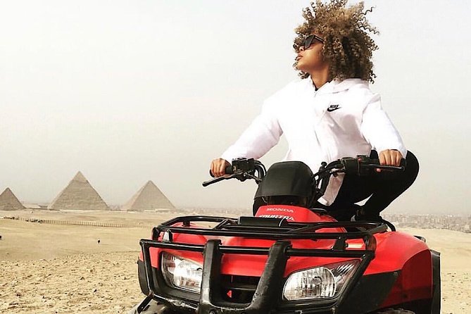 Private Adventure Tour Visit Giza Pyramids Then Enjoy The Atv Quad Bike Ride - Frequently Asked Questions
