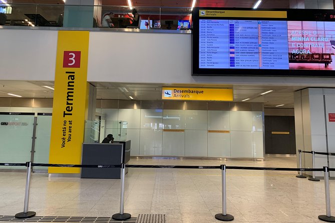 Private Arrival Transfer | GRU Airport X São Paulo City - Additional Notes and Considerations
