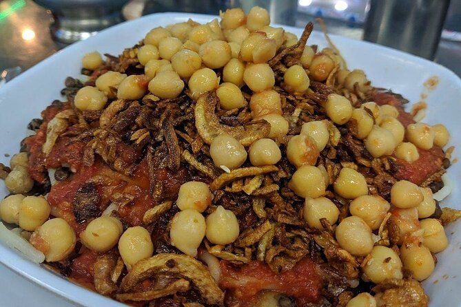 Private Food Experience Koshary - Amenities: Bottled Water, Gratuities Included