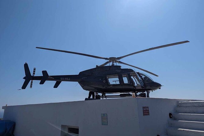 Private Helicopter Transfer From Paros to Milos - Lowest Price Guarantee
