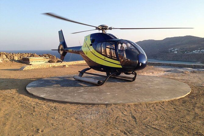 Private Helicopter Transfer From Santorini to Amanzoe - Transportation Details