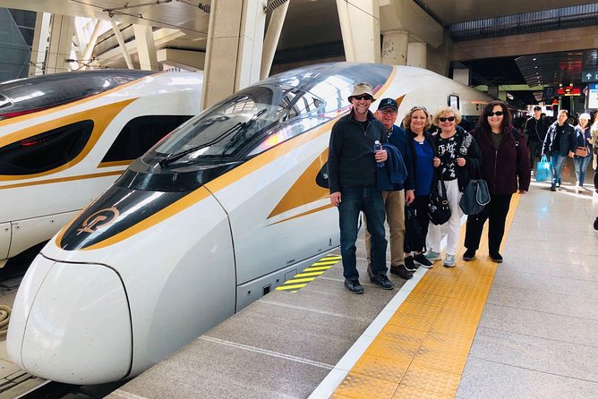 Private PEK Airport Departure Transfer From Tianjin With Bullet Train Experience - Cancellation Policy
