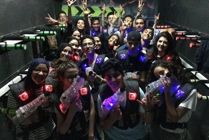 Private Session of 20 Minutes of Laser Games (24 Vests) - Directions