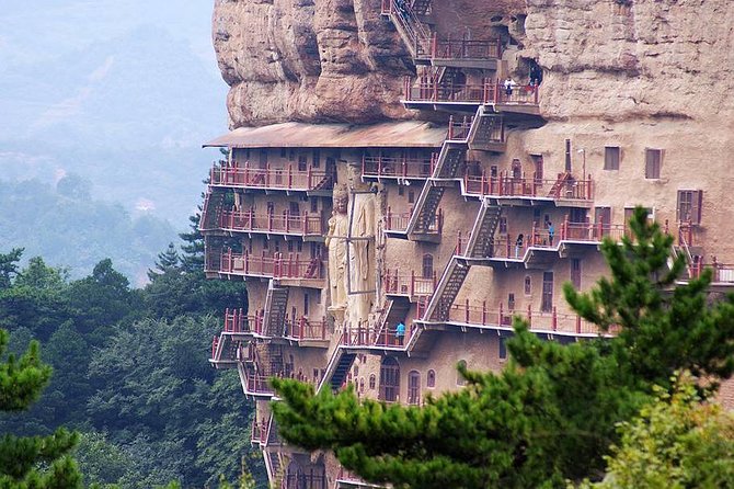 Private Tianshui Half Day Tour to Maiji Mountain Grottoes