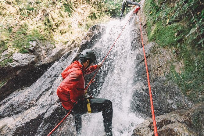 Rappel Tour From Medellin. Transport by Car or Motorcycle