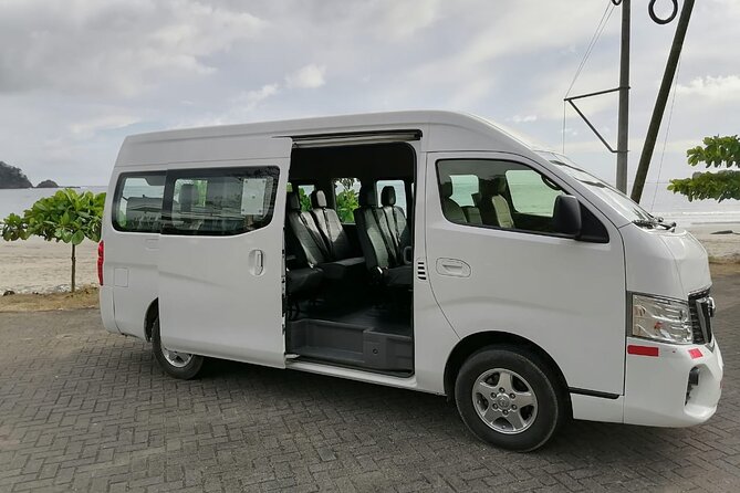 Samara to From Manuel Antonio Private Shuttle (1-8 Px) - Cancellation Policy