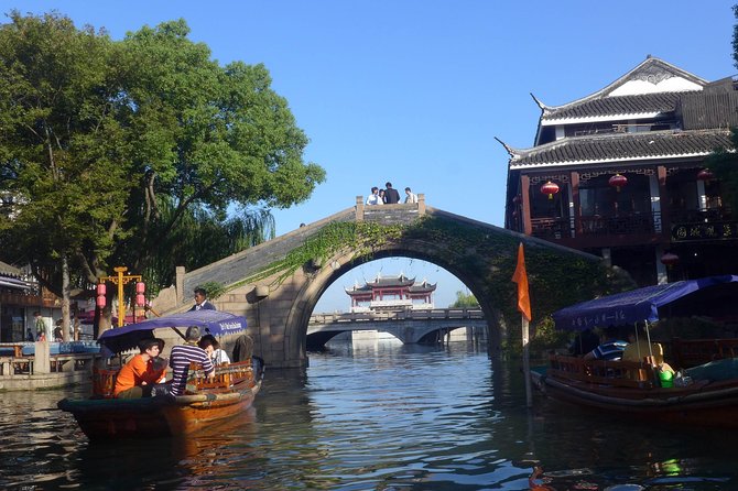 Shanghai to Suzhou and Tongli Water Town Self-Guide Tour Private Round Transfer