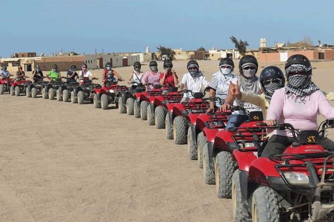 Shared Tour Quad Bike Camel Ride Buggy Car + Dinner in Hurghada - Expectations and Requirements