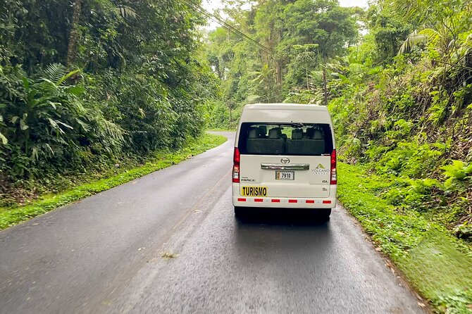 Shared Transportation From La Fortuna to SJO Airport