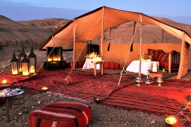 Sunset Dinner Experience and Camel Ride in Agafay Desert - Capacity and Operator Information