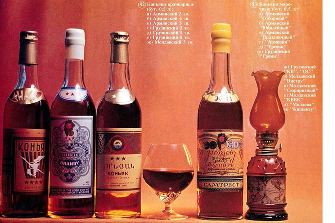 Taste of Alcohol of USSR - Soviet Drinks Sampling Experience