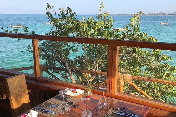 The Island Pongwe Restaurant; Secret Garden Restaurant; The Rock Restaurant - Additional Info: Confirmation, Accessibility, Cancellation Policy