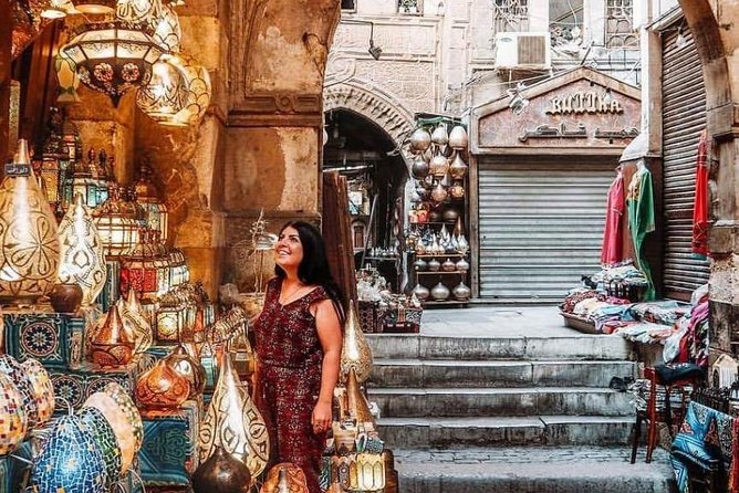 Tour to El Moez Street With Al Azhar Park With Dinner - Free Cancellation Policy