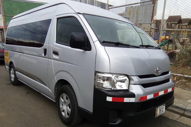 Transfer From Arenal to SJO Airport or Hotels for up to 5 Passengers ( One Way) - Meeting Locations