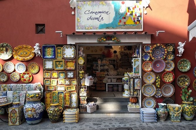 Transfer Rome - Positano - Inclusions and Exclusions