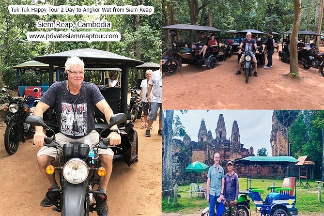 Tuk Tuk Happy Tour 2 Day to Angkor Wat From Siem Reap - Pickup Information