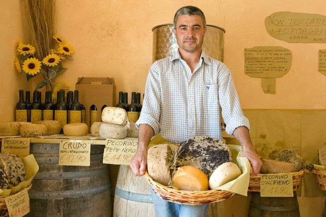 Wine Cheese and EVO Oil Tastings Southern Tuscany Full Day From Rome - Tour Itinerary Highlights