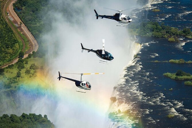 12 - 15 Minutes Helicopter Flight Over The Victoria Falls - Booking Details