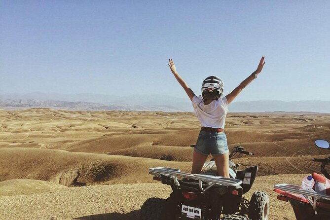 Agafay Desert Pack FULL : QUAD & CAMELS RIDE and Dinner AGAFAY - Pickup Options