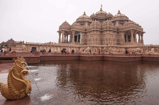 Akshardham Temple & Evening Water Fountain Show & Rickshaw Ride in Neighborhood - Cancellation Policy
