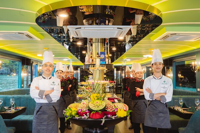 Amethyst Cruise Luxury Day Tour From Halong Bay Included Transfer - Frequently Asked Questions