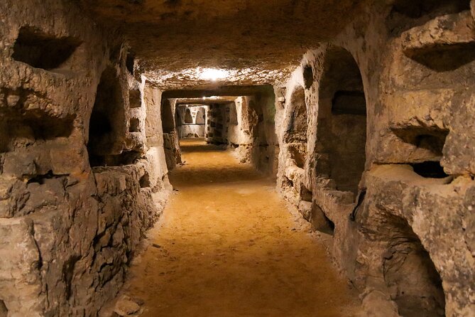 Archaeological Park and Catacombs: Sacredness of All Time - Transportation and Participants