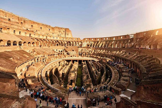 Audio Guided Archaeological Colosseum Tour in Rome - Accessibility Information