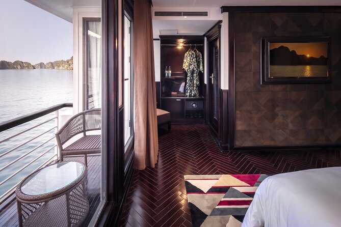 Aurora Cruise 2-Day Explore Halong Bay From Hanoi - Cabin and Onboard Amenities