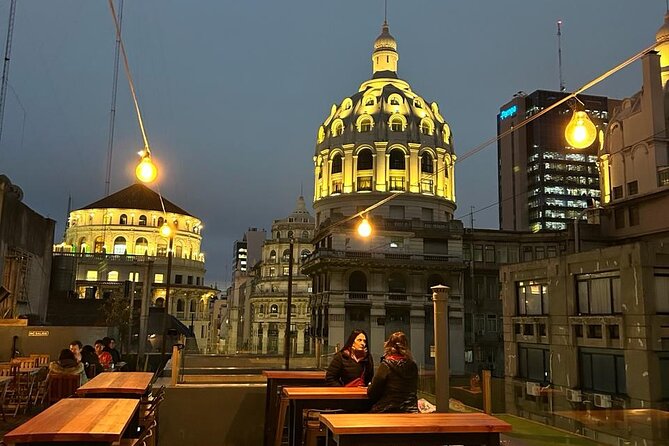 Buenos Aires by Night Exclusive Bike Tour With Rooftop - Tour Directions