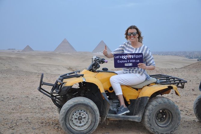Cairo Layover Tour to Giza Pyramids , Quad Bike, Camel Ride,Lunch - Additional Information